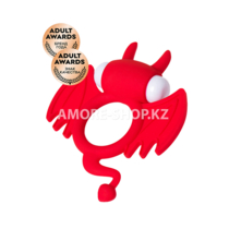 Эрекционное кольцо на пенис JOS  SWEET DEVIL, Силикон, Красный, 8,5 см