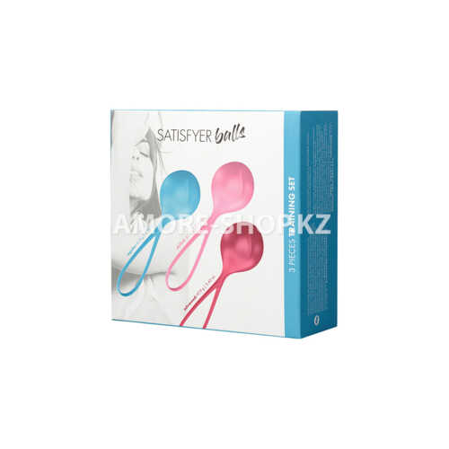 Вагинальные шарики Satisfyer Strengthening Balls (набор из 3 шт.) 9