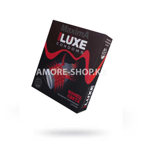 Презервативы Luxe Maxima Конец света №1 2