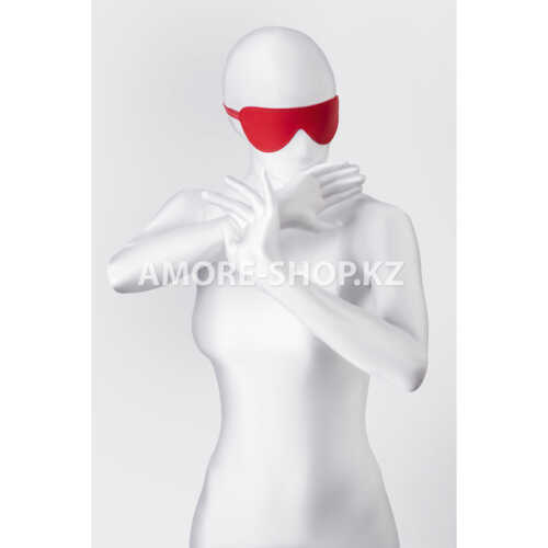 Маска Anonymo, PU кожа, красная, 65 см 2