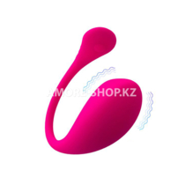Виброяйцо LOVENSE Lush 3, силикон, розовый, 18 см