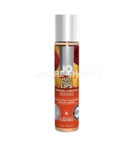 Вкусовой лубрикант "Сочный персик" / JO Flavored Peachy Lips 1oz - 30 мл.