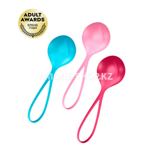 Вагинальные шарики Satisfyer Strengthening Balls (набор из 3 шт.) 1