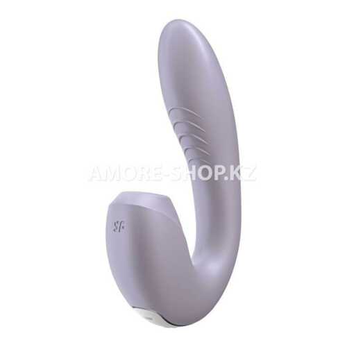 Вибратор с вакуумным стимулятором Satisfyer Sunray с фиксацией (лиловый) 2