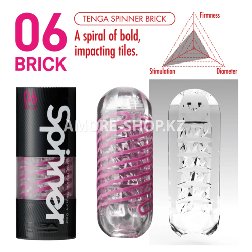 Tenga Spinner Мастурбатор Brick 4