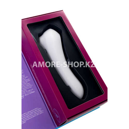 Вакуум-волновой бесконтактный стимулятор клитора Satisfyer Dual Pleasure, силикон, белый, 17,9 см. 9