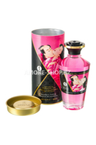 Масло для массажа Shunga Raspberry Feeling, разогревающее, с ароматом малины, 100 мл