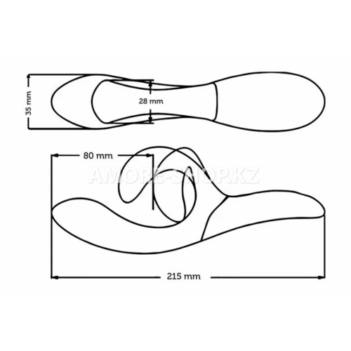 WE-VIBE Вибратор Nova 2 фиолетовый 7