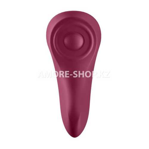 Вибромассажер Satisfyer Sexy Secret, силикон, красный, 8,5 см 7