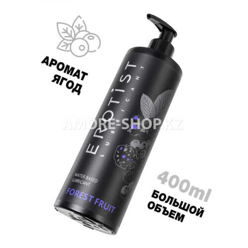 Erotist Lubricant/Лубрикант Erotist на водной основе FOREST FRUIT, с ароматом лесных ягод, 400 мл 1