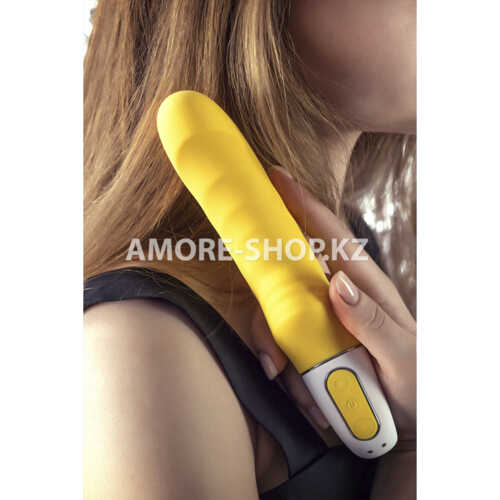 Желтый вибратор для точки G Satisfyer Vibes - Yummy Sunshine, 22 см 17