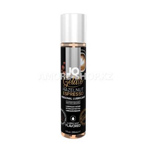 Вкусовой лубрикант "Эспрессо с лесным орехом" / JO Gelato Hazelnut Espresso 1oz - 30 мл. 1
