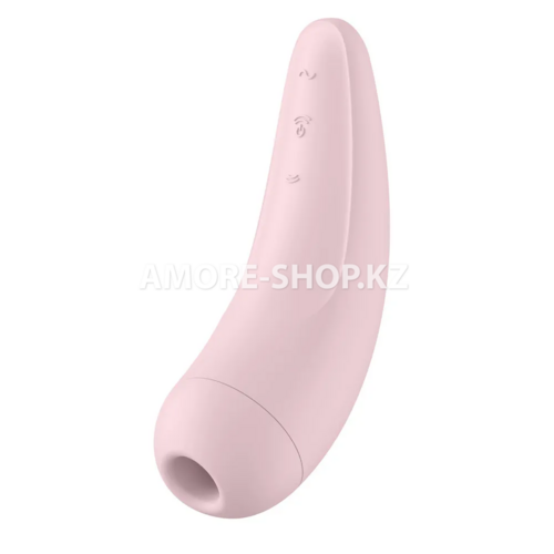 Вакуумный клиторальный стимулятор Satisfyer Curvy 2+ (розовый) 2