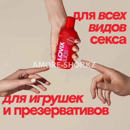 Лубрикант LOVIX Roseberry на водной основе без запаха и вкуса, универ. увлаж. для всех видов секса 7