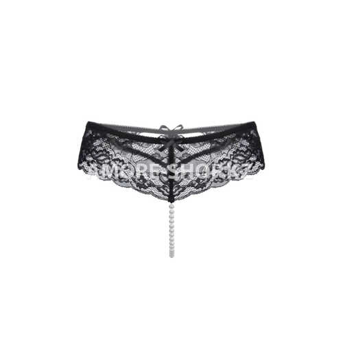 Эротические трусики Erolanta Lingerie Collection,кружевные,черные (42-44) 8