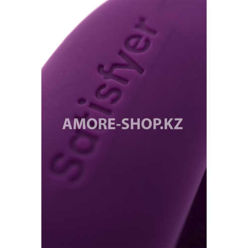 Парный вибратор Satisfyer Double Joy с возможностью управления через приложение (фиолетовый) 11