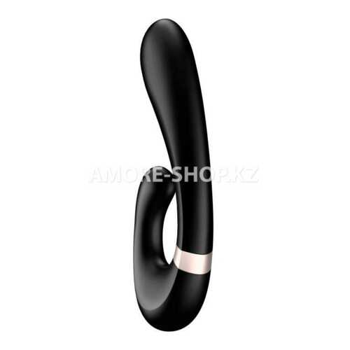 Смарт вибратор кролик с подогревом Satisfyer Heat Wave Connect App черный 4