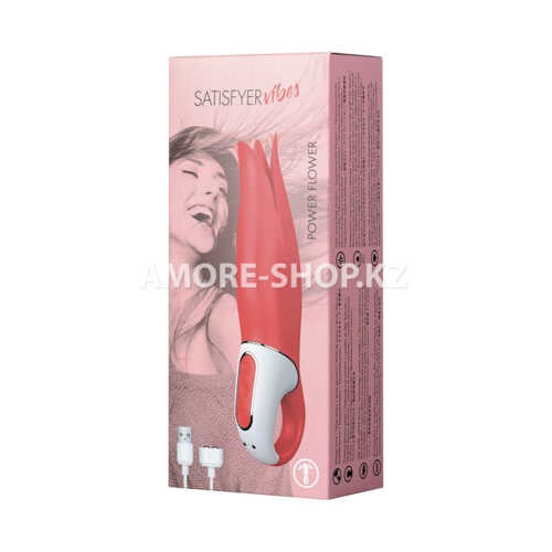 Вибромассажер Satisfyer Vibes Power Flower 16