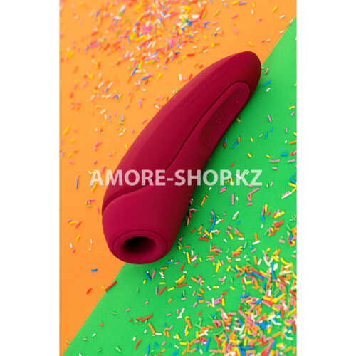 Вакуумный клиторальный стимулятор Satisfyer Curvy 1+ (темно-красный) 20
