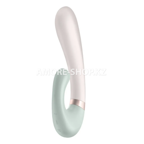 Смарт вибратор кролик с подогревом Satisfyer Heat Wave Connect App мятный 2