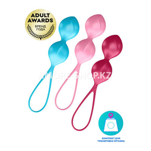 Вагинальные шарики Satisfyer V Balls (набориз 3шт.) 1