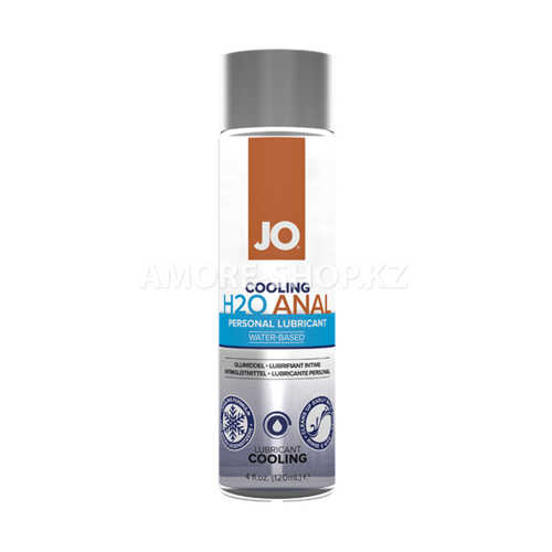 Анальный охлаждающий лубрикант на водной основе / JO Anal H2O Cooling 4oz - 120 мл. 1