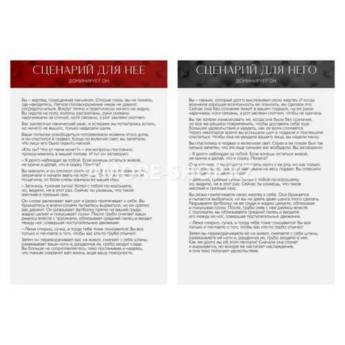 Игра для двоих «Во власти страсти. Роковая связь», 5 в 1 (50 карт, наручники, эрекционное кольцо, ви 5