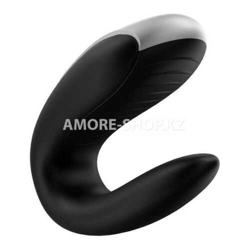 Парный вибратор Satisfyer Double Fun с возможностью управления через пульт и приложение (черный) 4