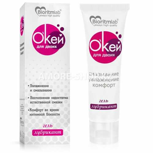 Гель-лубрикант О`КЕЙ для двоих по ТУ 21.20.23-003-25074123-2018 туб 100г арт. LB-20003m 1