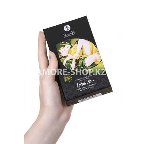 Возбуждающий гель для влюбленных Shunga Lotus Noir,уникальная формула с L-аргинином,60 мл 9