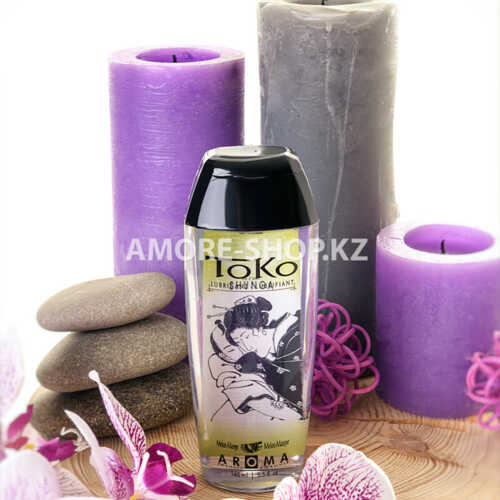 Лубрикант Shunga Toko Aroma на водной основе, со вкусом дыни и манго, 165 мл 5
