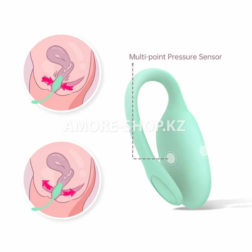 Вибратор и тренажёр Кегеля  Magic Motion  KEGEL REJUVE, зеленый, 17,5 см 7