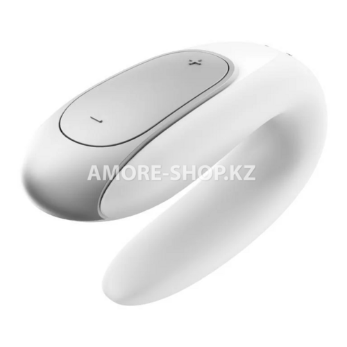 Парный вибратор Satisfyer Double Fun с возможностью управления через пульт и приложение (фиолетовый) 2