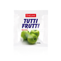 Гель TUTTI-FRUTTI ЯБЛОКО серии OraLove одноразовая упаковка 4 г арт. LB-30010t