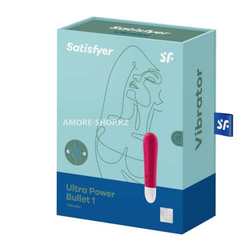 Мини-вибратор Satisfyer Ultra Power Bullet 1 красный 2