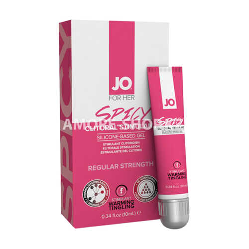 Возбуждающий гель для клитора / JO Spicy - 10 мл. 1