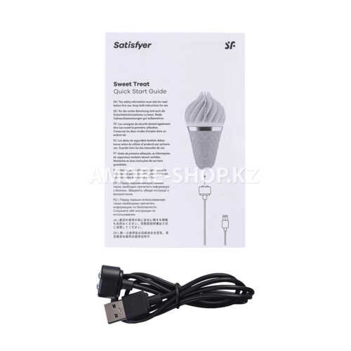 Клиторальный стимулятор Satisfyer Spinnator Sweet Treat (черный) 4