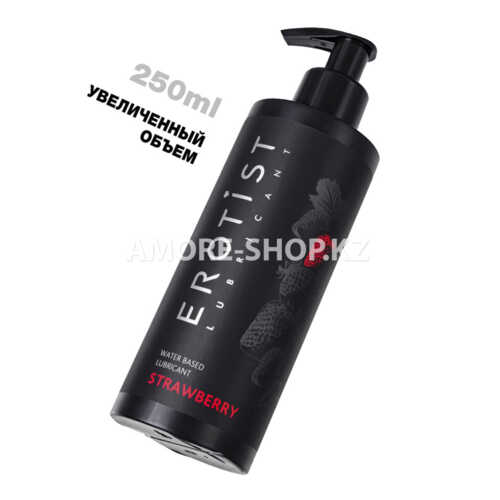Erotist Lubricant/Лубрикант Erotist на водной основе STRAWBERRY, с ароматом клубники, 250 мл 1