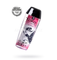 Лубрикант Shunga Toko Aroma на водной основе, со вкусом клубники и шампанского, 165 мл