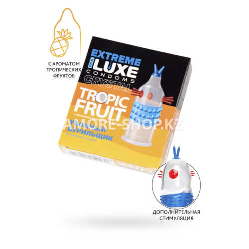 Презерватив Luxe Extreme Убойный Бурильщик (тропические Фрукты) 1 штука 2