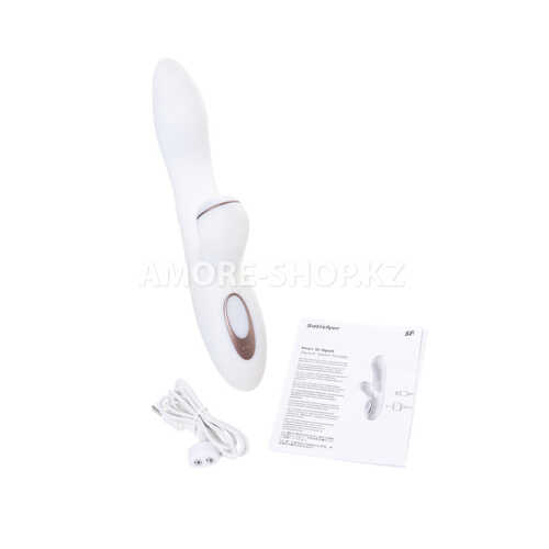 Вибромассажер кролик с вакуумно-волновой клиторальной стимуляцией Satisfyer Pro + G-Spot 6