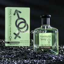 с феромонами Formula Sexy Unlimited (Формула Секси Анлимитед)-100ml for men/24