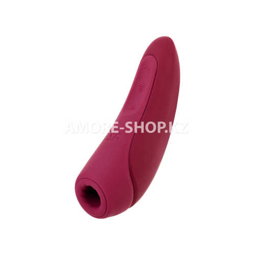 Вакуумный клиторальный стимулятор Satisfyer Curvy 1+ (темно-красный) 6