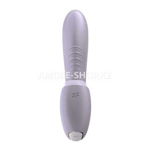 Вибратор с вакуумным стимулятором Satisfyer Sunray с фиксацией (лиловый) 6