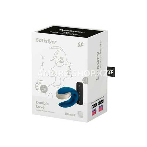 Смарт вибратор для пар Satisfyer Double Love blue 1