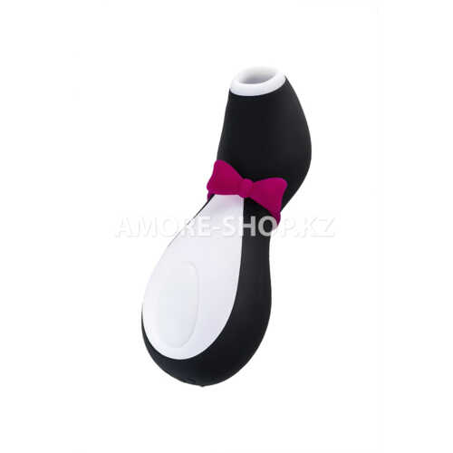 Вакуум-волновой бесконтактный стимулятор клитора Satisfyer Pro Penguin Ng, силикон, черный, 11,5 см. 2