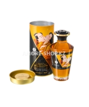Масло для массажа Shunga Caramel Kisses, разогревающее, с ароматом карамели, 100 мл